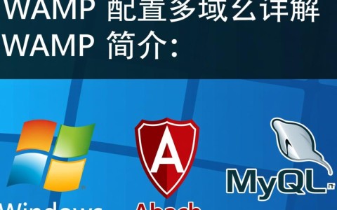 WAMP环境下如何正确配置并管理多个域名？