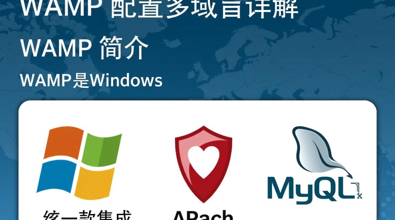 WAMP环境下如何正确配置并管理多个域名？