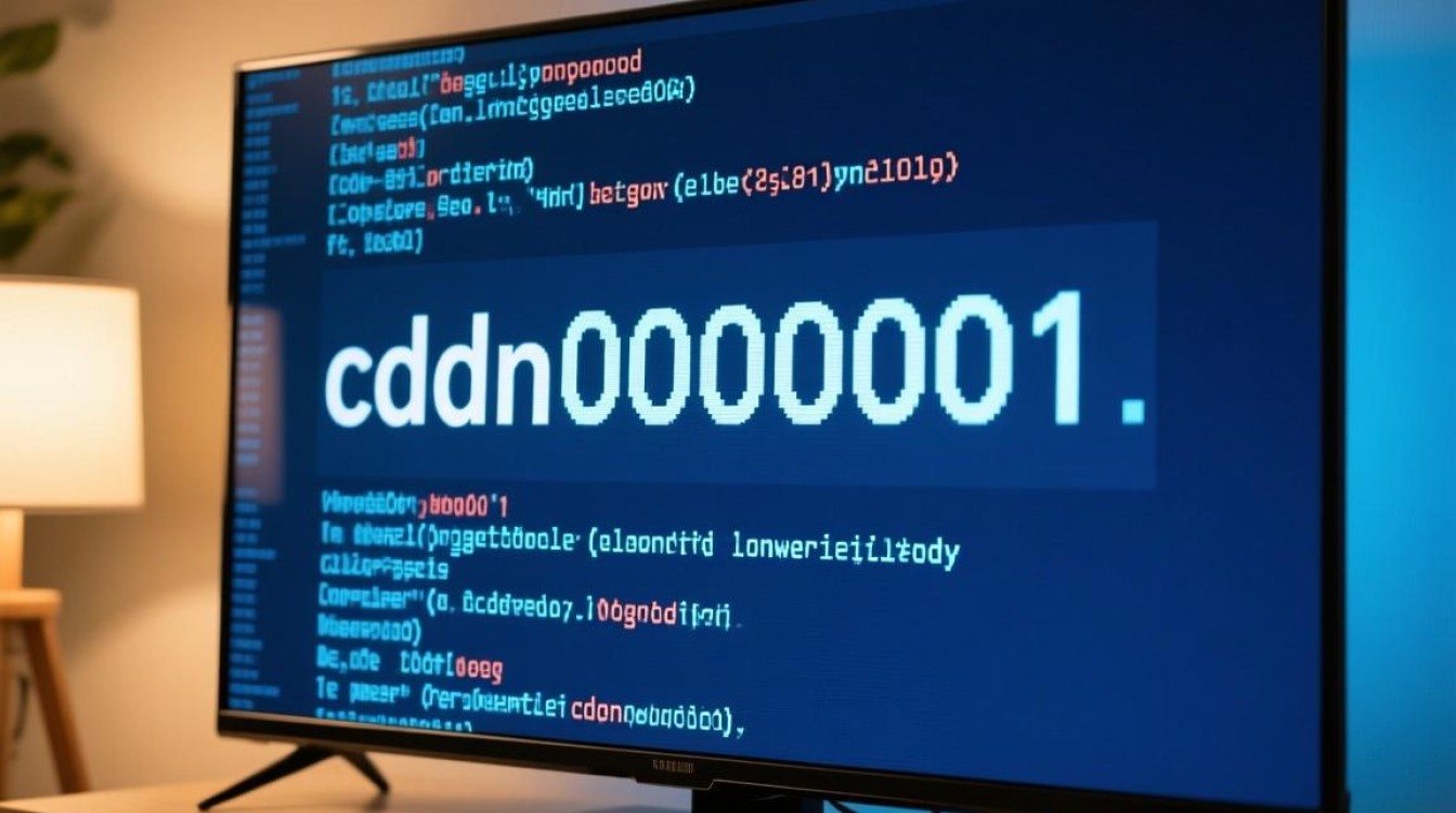 电视显示cdn000001代码，是什么问题导致，如何快速解决？