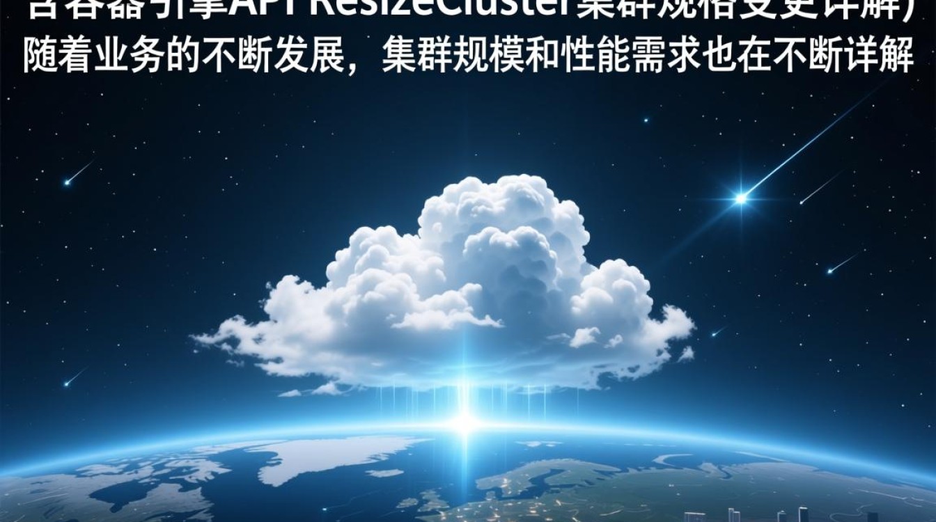 云容器引擎API中，ResizeCluster变更集群规格具体操作流程是什么？