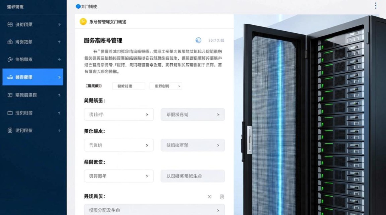 服务器账号管理文档介绍内容具体包含哪些关键操作规范？
