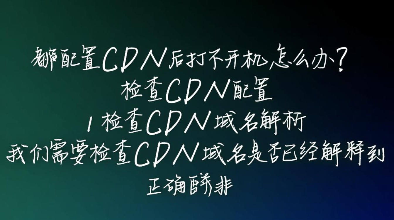 微擎配置CDN后网站打不开，是CDN设置错误还是服务器问题？快速排查指南！