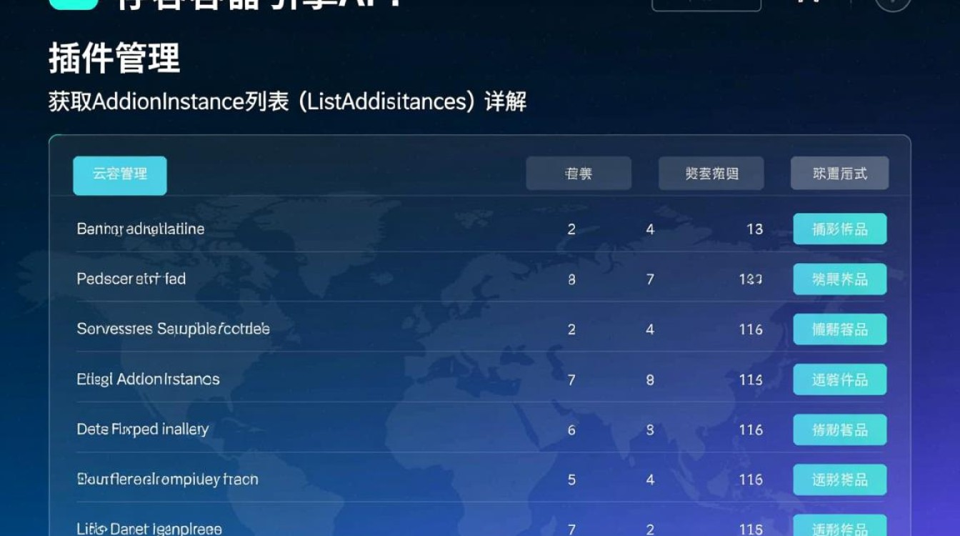 云容器引擎API中，如何准确获取ListAddonInstances插件管理下的AddonInstance列表？