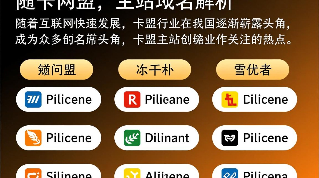 各卡盟主站域名有何区别与特点，揭秘其背后的运营策略？