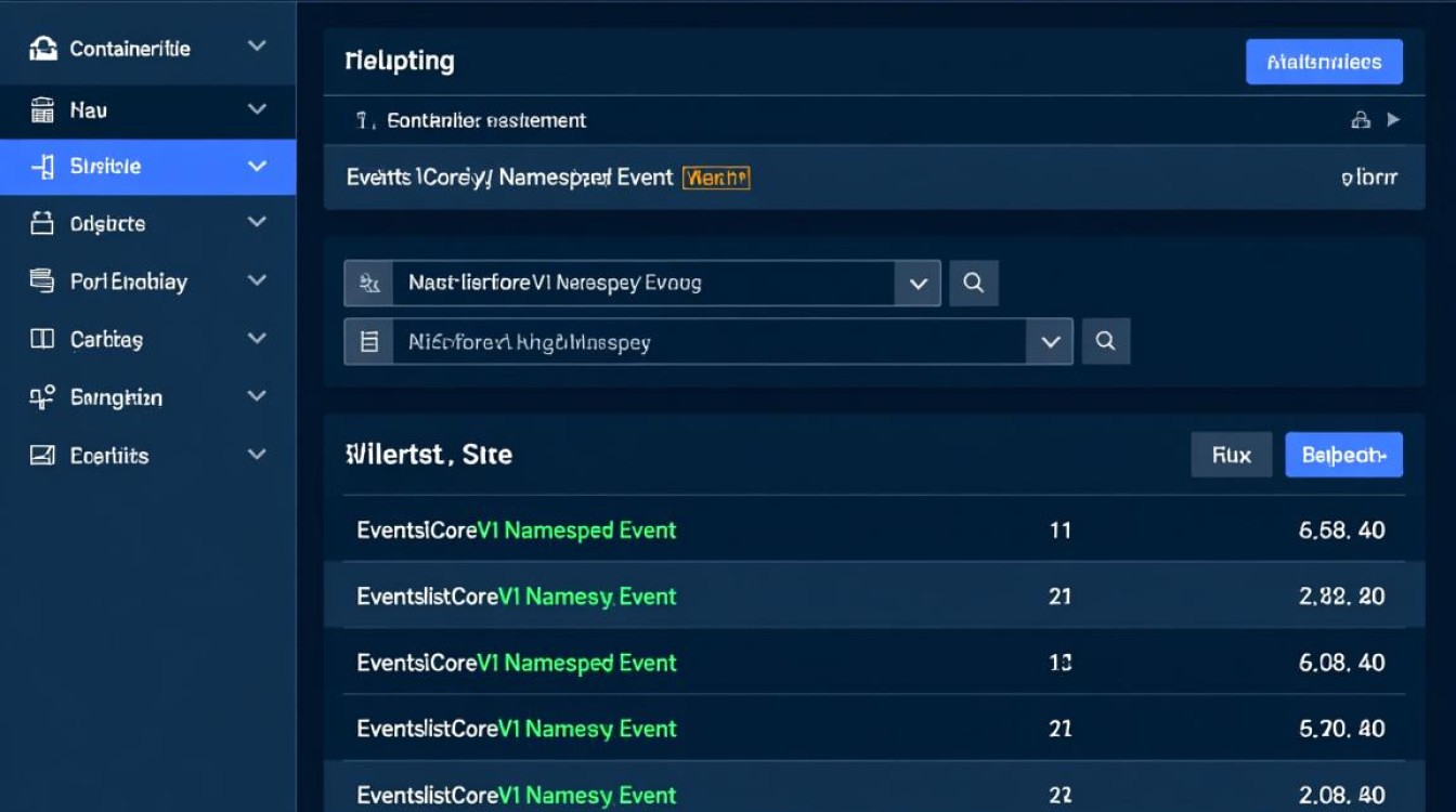 如何高效查询指定namespace的EventslistCoreV1NamespacedEvent云容器实例API？