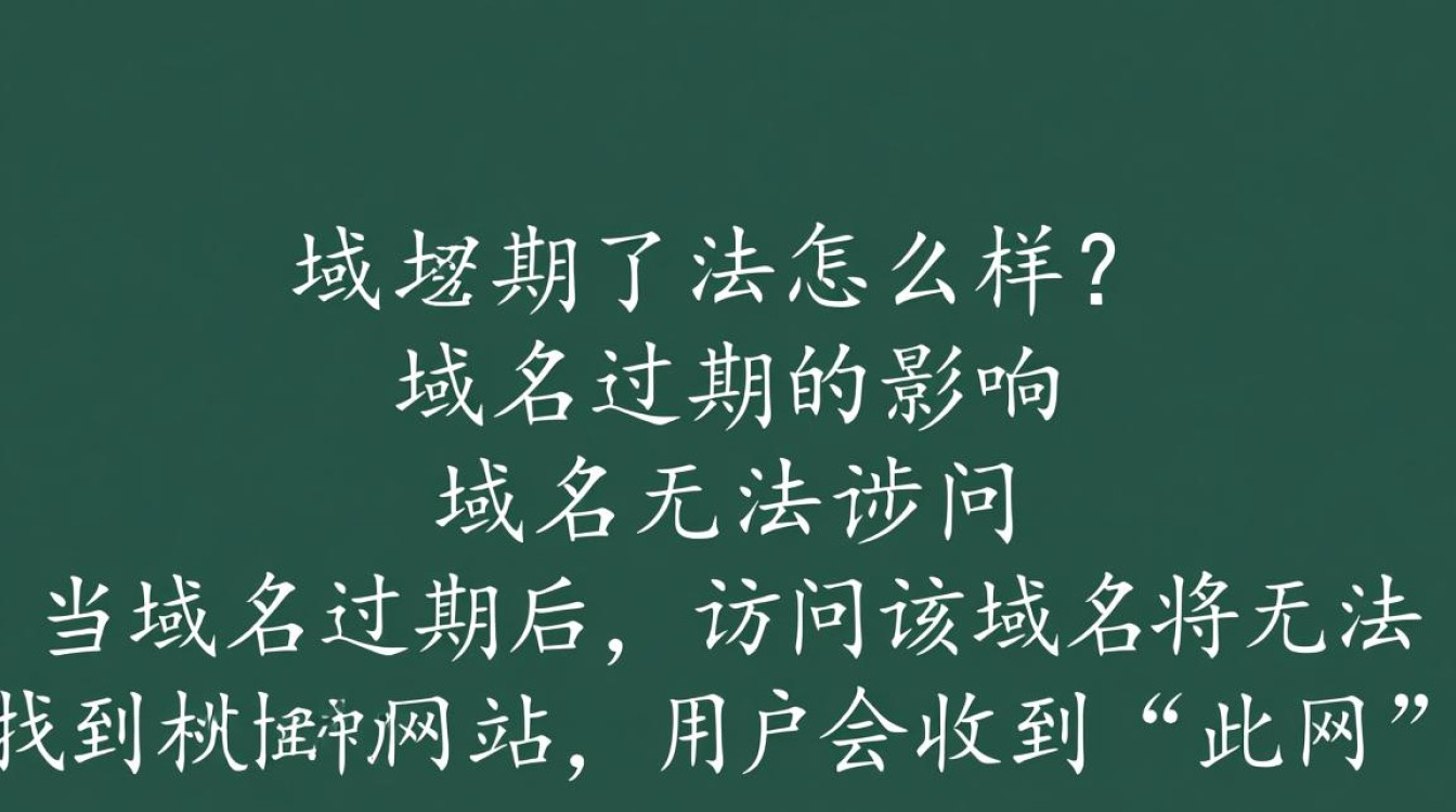 域名过期后，网站将面临哪些严重后果和应对措施？如何避免域名过期带来的风险？