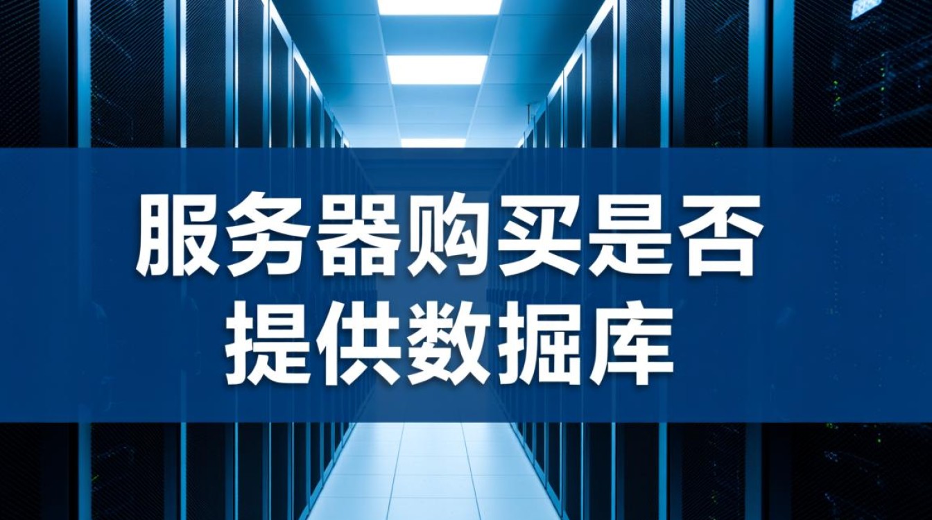 服务器购买时是否包含数据库服务？