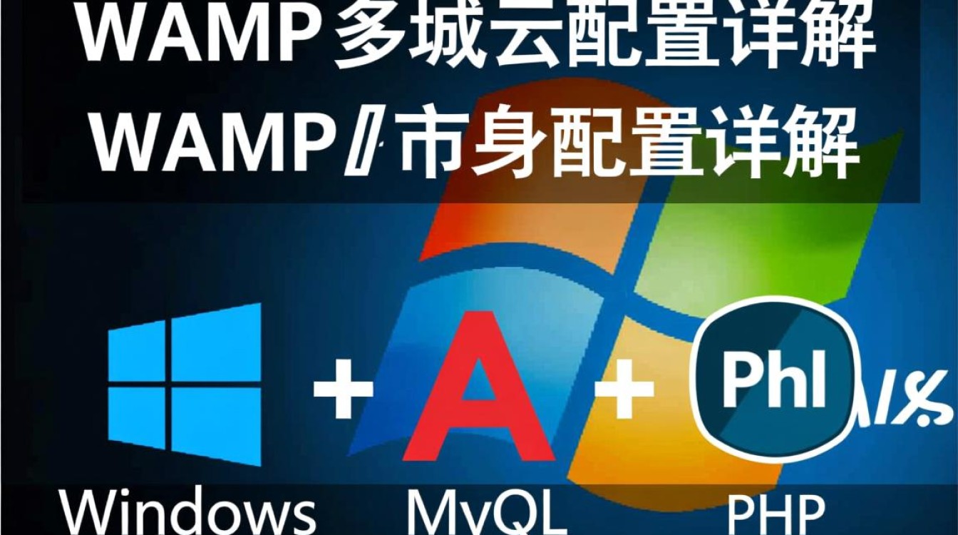 WAMP多域名配置过程中，如何正确设置和切换不同域名？