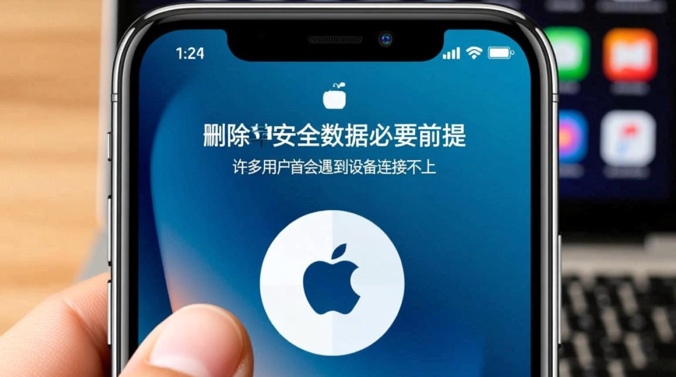 安全删除苹果手机数据时连接不上怎么办？