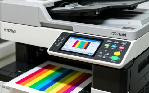 京瓷P5021cdn彩色图片打印模糊？原因排查与解决方法！