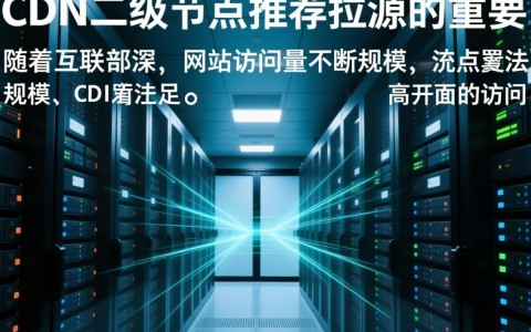 CDN二级节点推荐拉源，一次操作能提升效率吗？