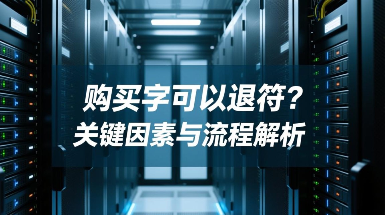 服务器购买后可以退吗？退货条件和流程是怎样的？