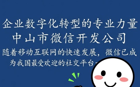 中山市微信开发公司哪家专业？如何选择优质服务商？