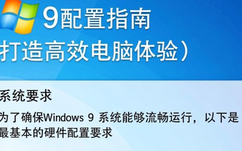 win9配置，具体硬件要求与升级步骤详解，你准备好了吗？