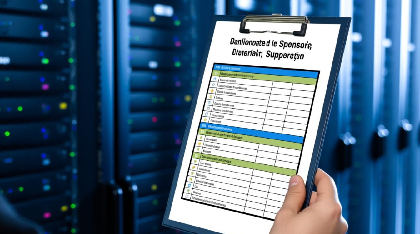 服务器赞助表怎么填？有哪些注意事项？