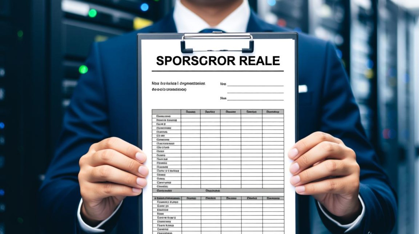 服务器赞助表怎么填？有哪些注意事项？