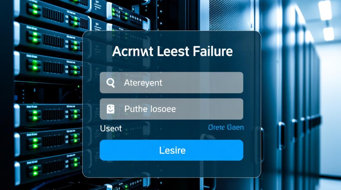 服务器账号登录失败怎么办？密码错误或权限问题？