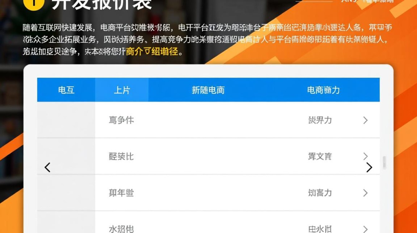 电商平台开发报价表中各项报价是否合理?如何选择性价比高的开发方案? 电商平台开发报价表中各项报价是否合理?如何选择性价比高的开发方案?
