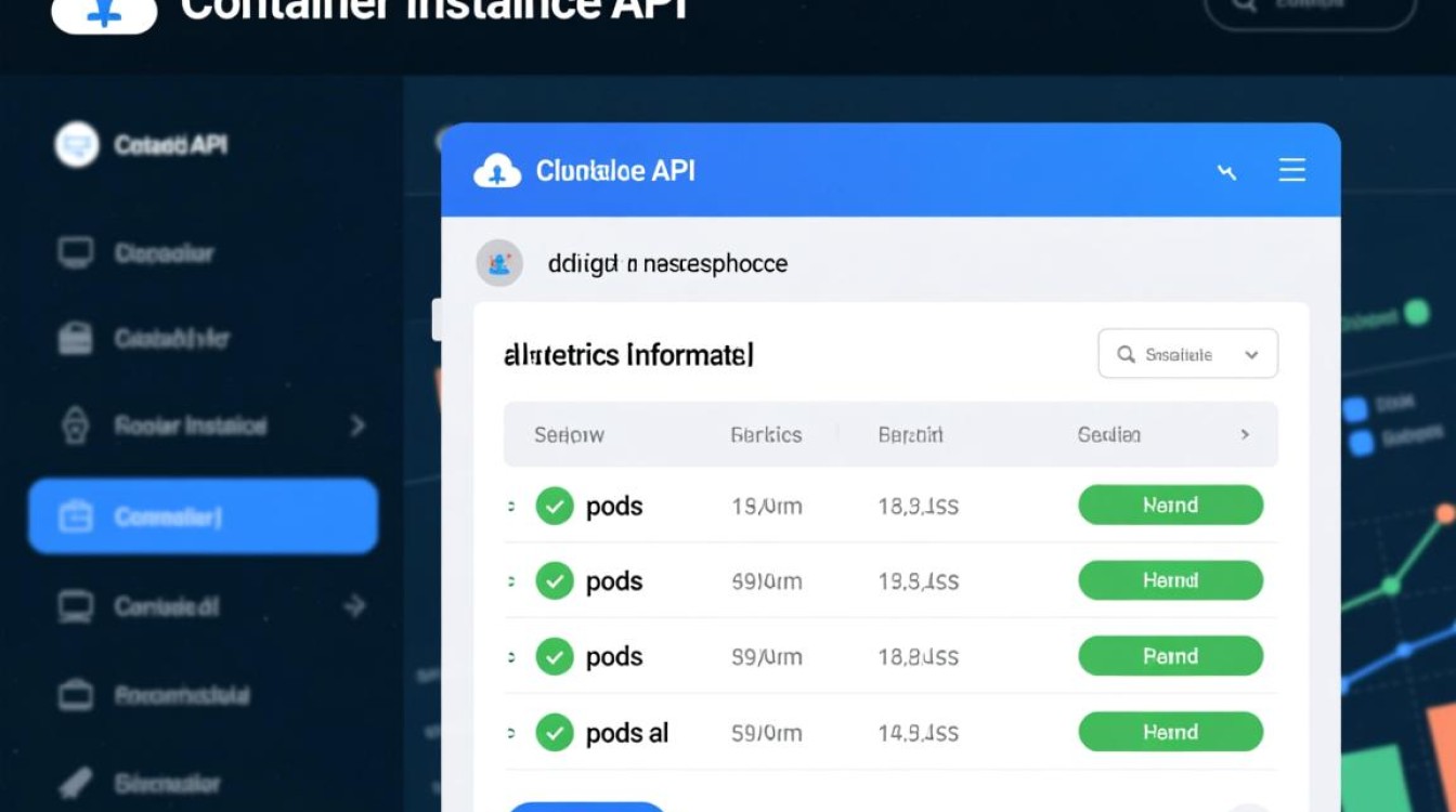 如何使用云容器实例API获取特定namespace下所有pods的metrics信息？