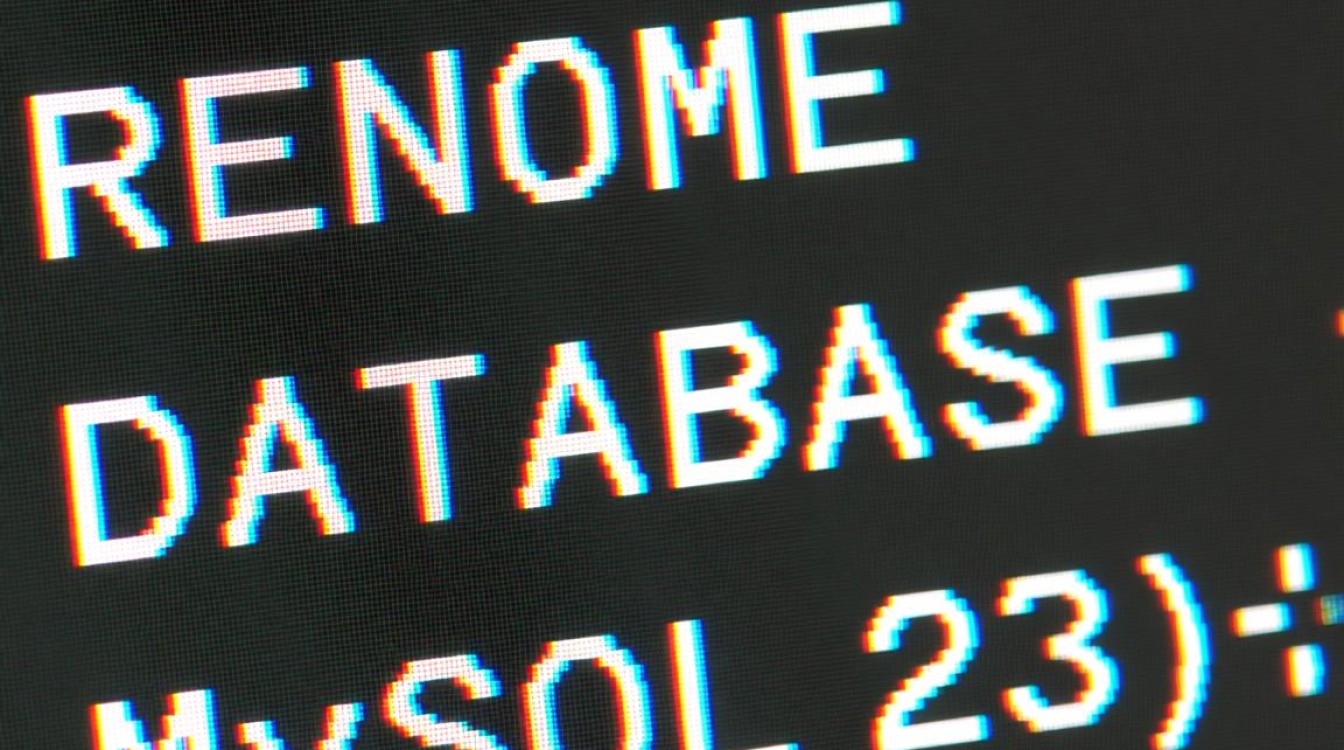 如何安全快速修改MySQL数据库名?5种方法详解。 如何安全快速修改MySQL数据库名?5种方法详解。