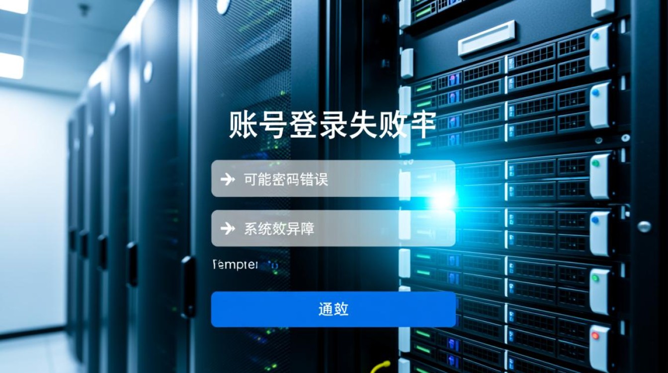 服务器账号登录失败怎么办?常见原因及排查方法 服务器账号登录失败怎么办?常见原因及排查方法