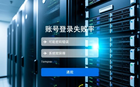 服务器账号登录失败怎么办？常见原因及排查方法
