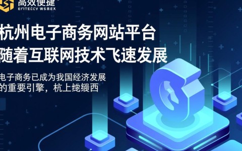 杭州电子商务网站开发，如何打造高效、安全的购物平台？