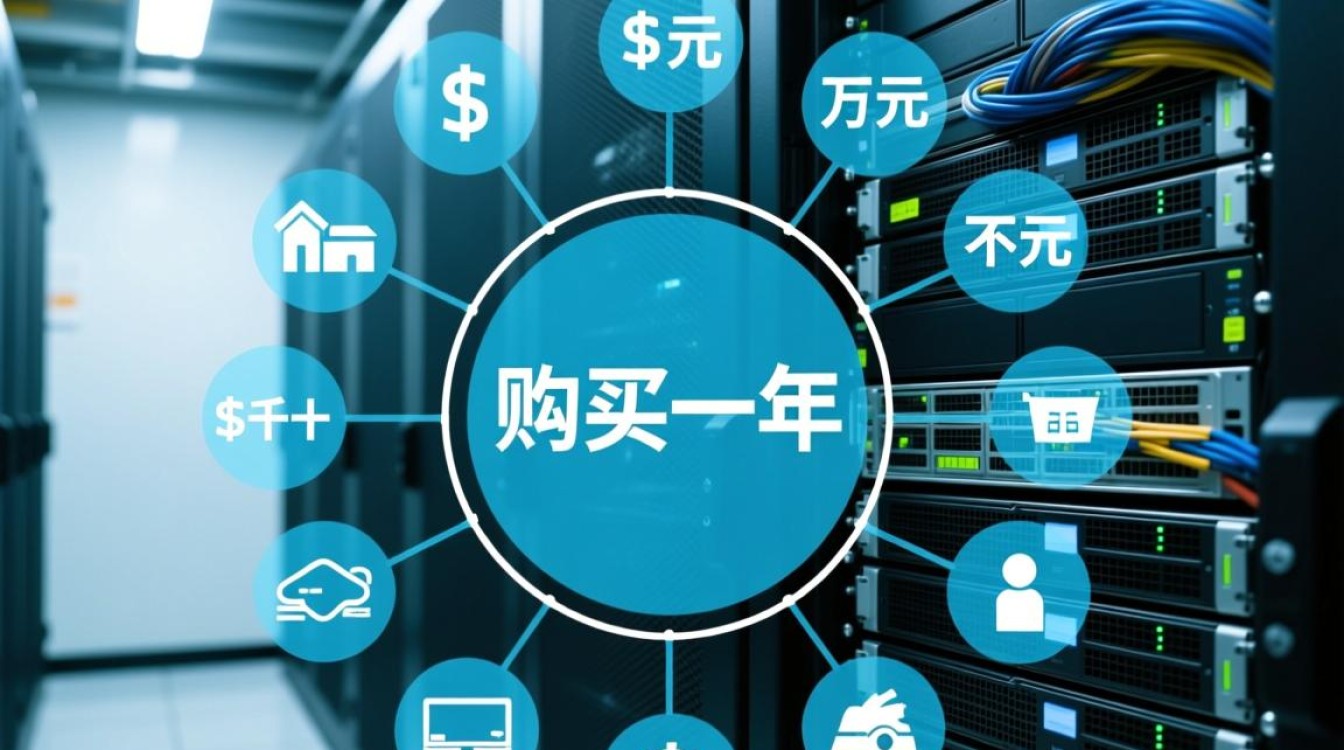 服务器买一年多少钱？不同配置价格差多少？