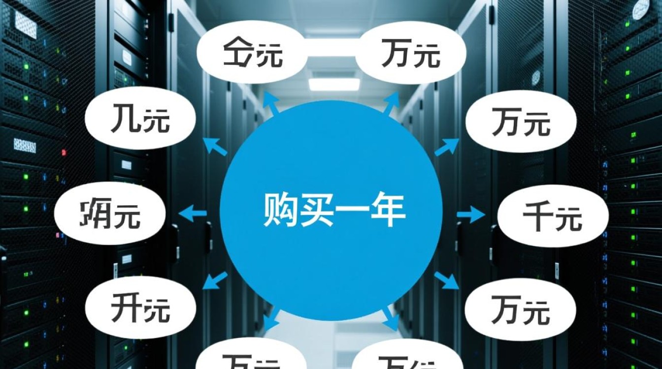服务器买一年多少钱？不同配置价格差多少？