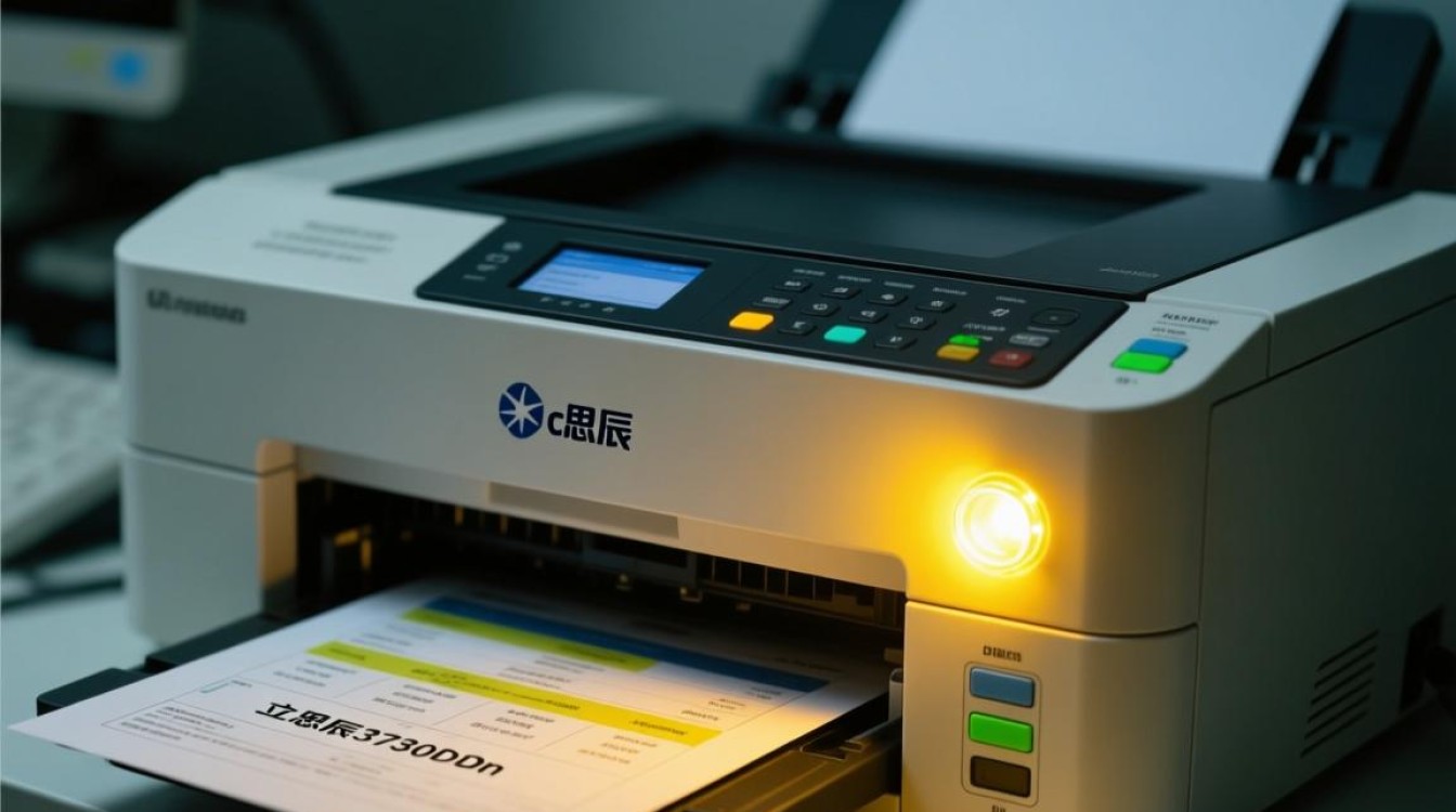 立思辰3730cdn持续闪黄灯，故障原因是什么？维修方法有哪些？