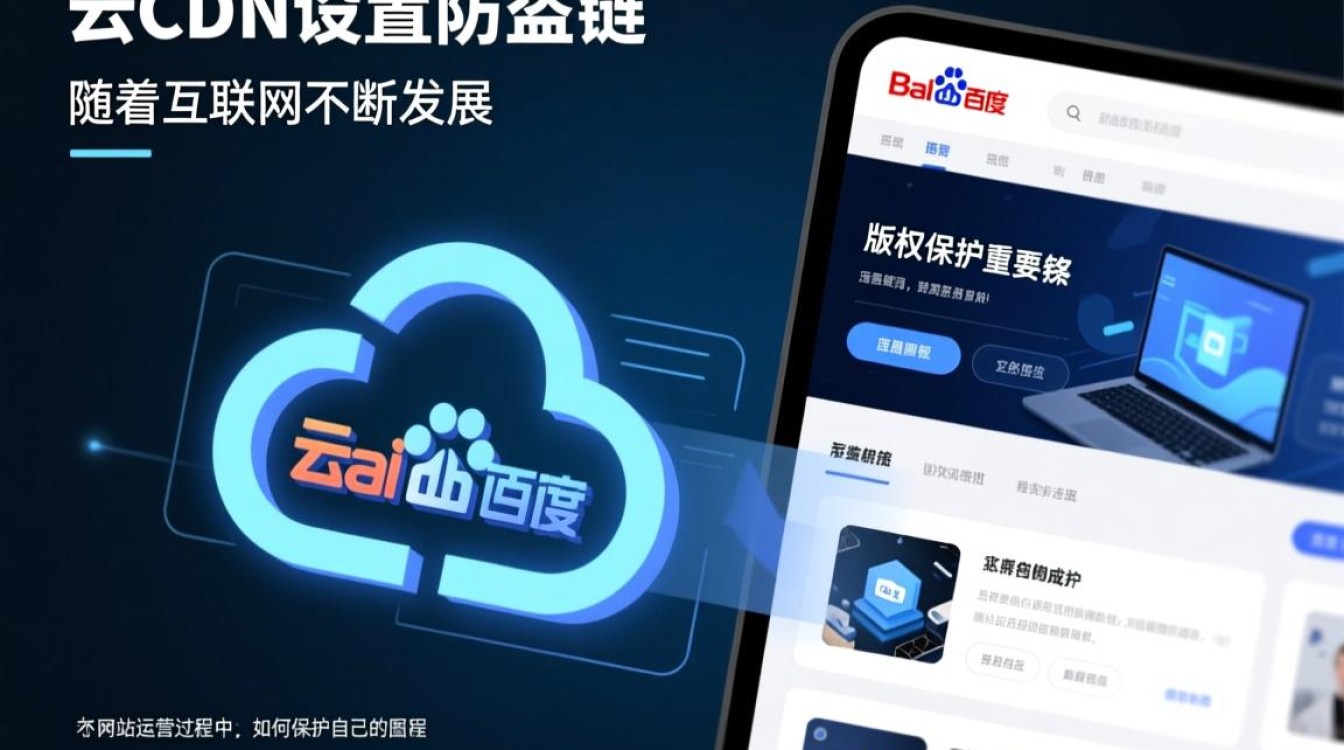 如何设置百度云CDN图片防盗链，避免图片被非法盗用？