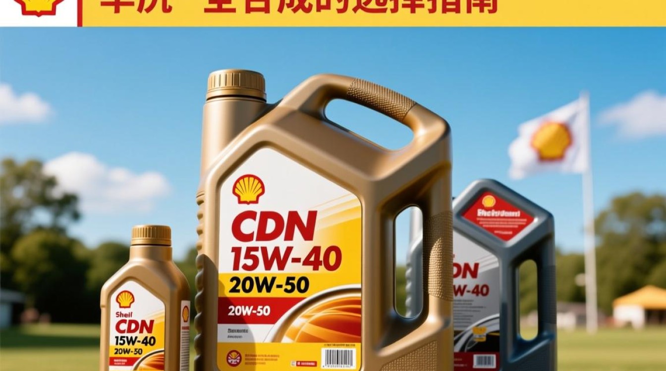 壳牌cdN15W40与20W50机油有何区别?性能与适用场景大揭秘! 壳牌cdN15W40与20W50机油有何区别?性能与适用场景大揭秘!