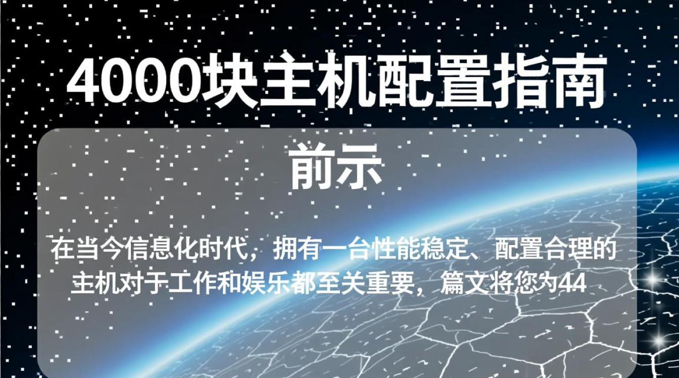 4000元预算主机配置,如何选择性价比最高的方案? 4000元预算主机配置,如何选择性价比最高的方案?