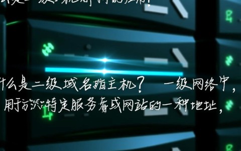 二级域名主机选择有何讲究？如何挑选合适的二级域名主机？