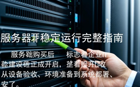 服务器购买后需要做什么配置和设置？