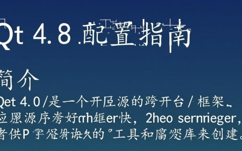 Qt 4.8配置过程中遇到难题？30字揭秘常见疑问与解决之道！