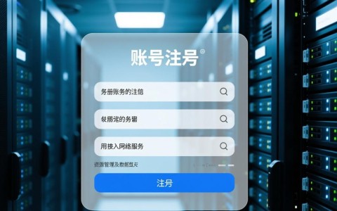 服务器账号注册流程详细步骤是怎样的？
