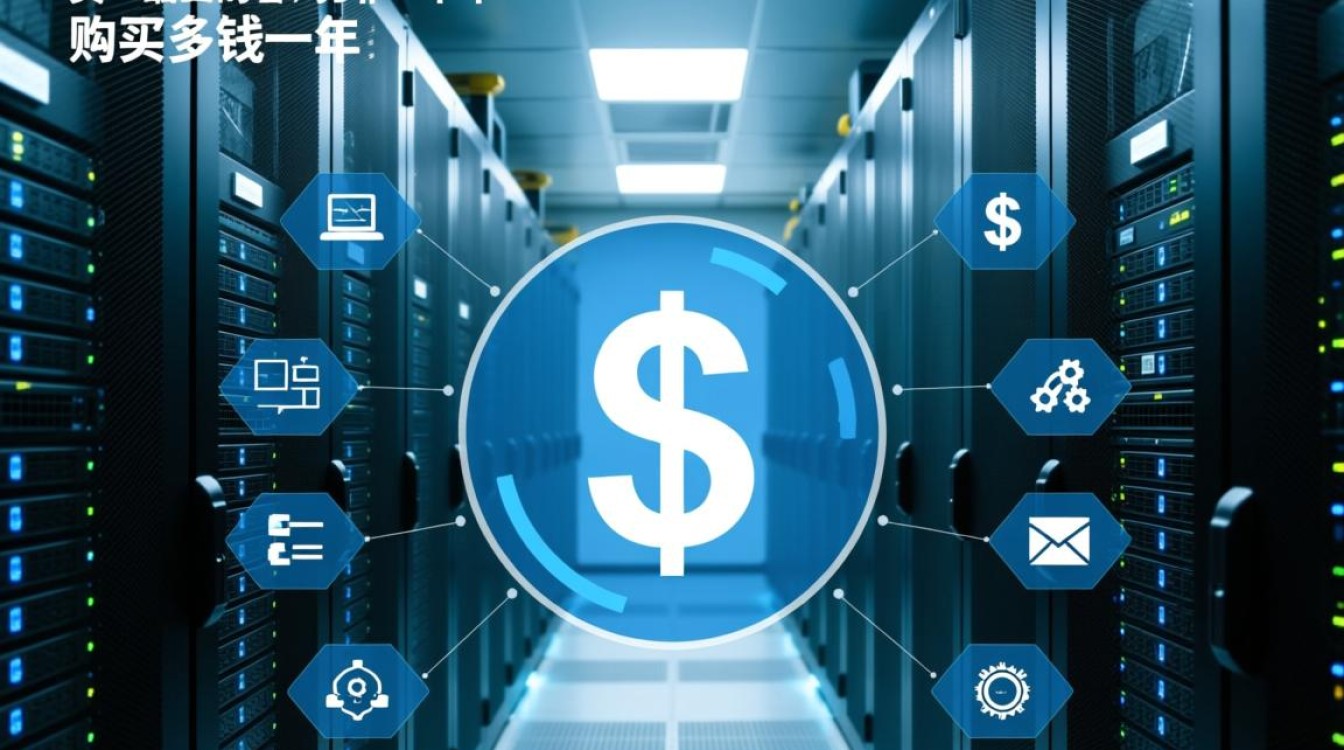 服务器一年费用多少钱？配置不同价格差多少？