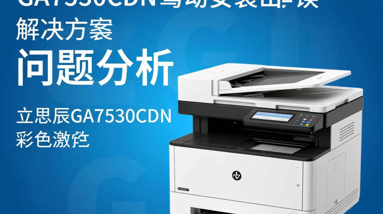 立思辰ga7530cdn驱动安装屡次出错？揭秘故障原因及解决之道