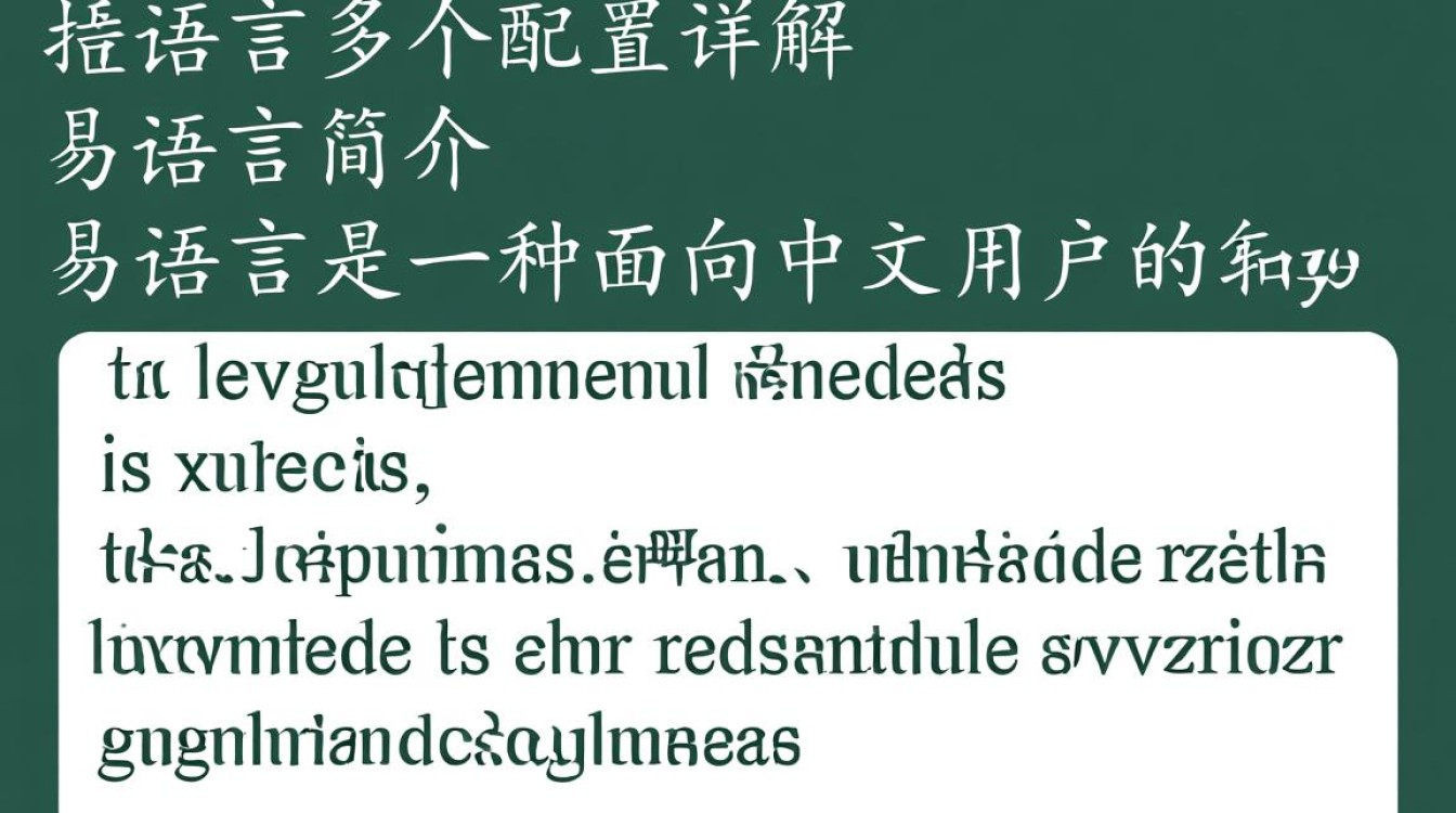 易语言多个配置如何高效管理和优化？