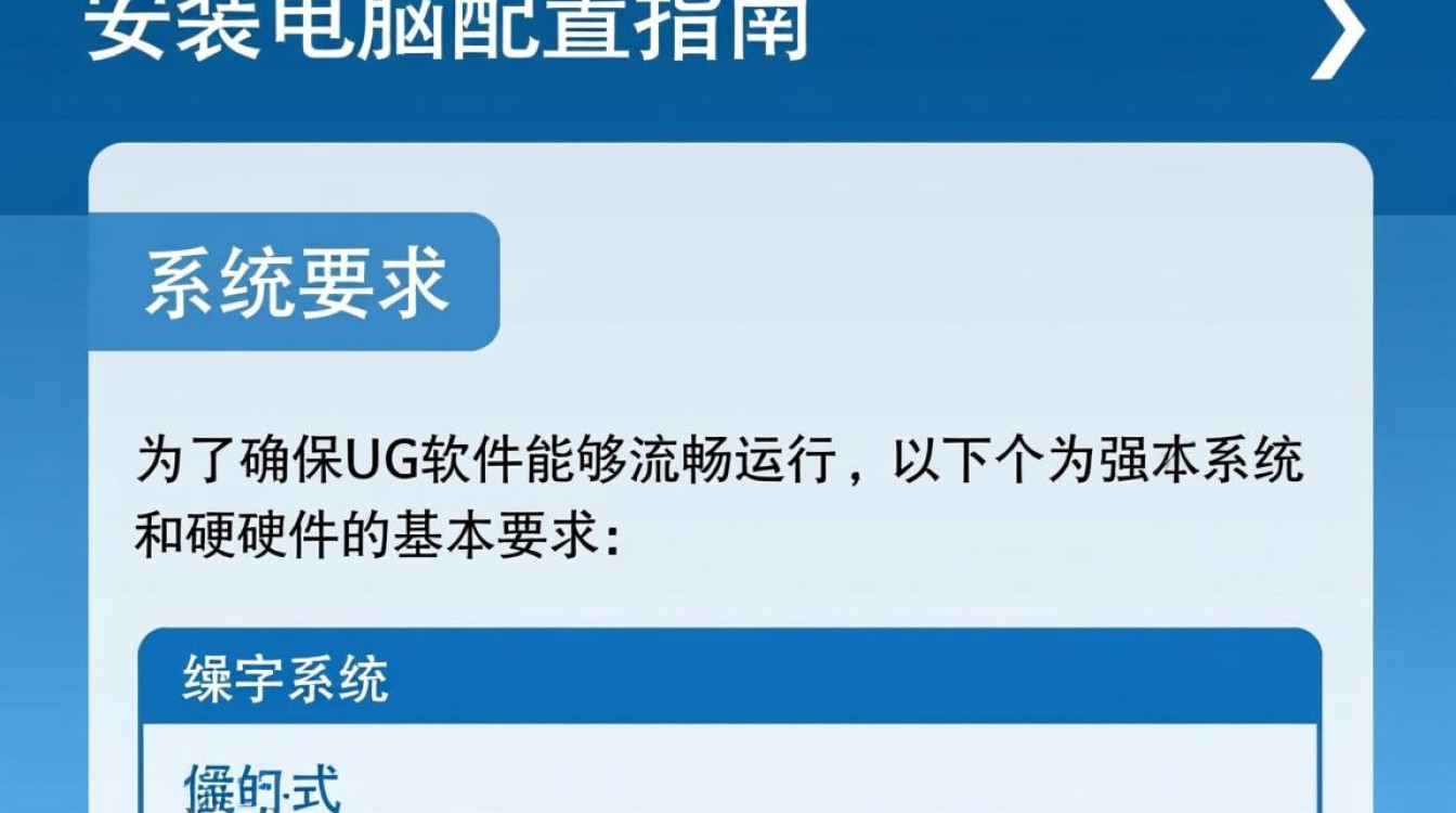 ug安装电脑配置要求？如何选择合适配置满足ug高效运行需求？
