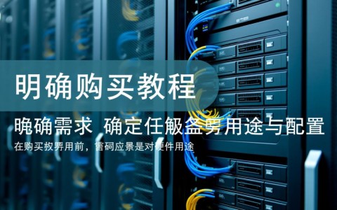 服务器购买教程怎么选？配置、品牌、预算要注意哪些？