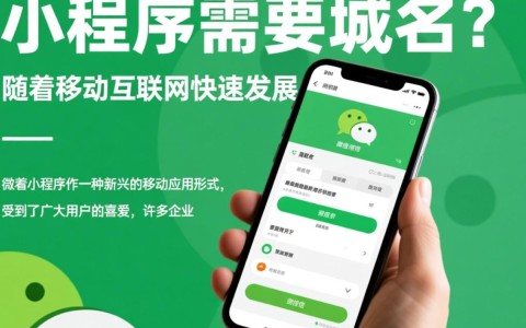 微信小程序运营中，究竟是否必须拥有域名？这关乎用户体验与SEO效果。