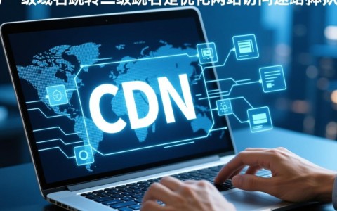 CDN一级域名跳转二级域名，具体实现步骤和优化策略是什么？