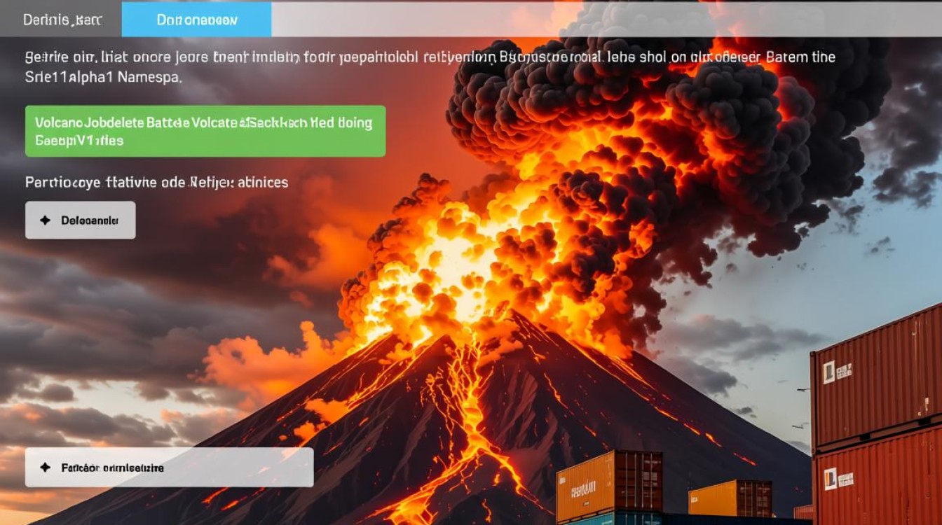 删除操作在VolcanoJobdeleteBatchVolcanoShV1alpha1NamespacedJob_VolcanoJob_云容器实例API中具体如何实现？