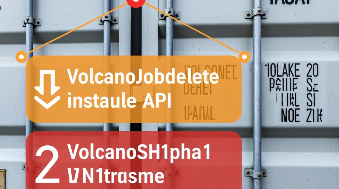 删除操作在VolcanoJobdeleteBatchVolcanoShV1alpha1NamespacedJob_VolcanoJob_云容器实例API中具体如何实现？