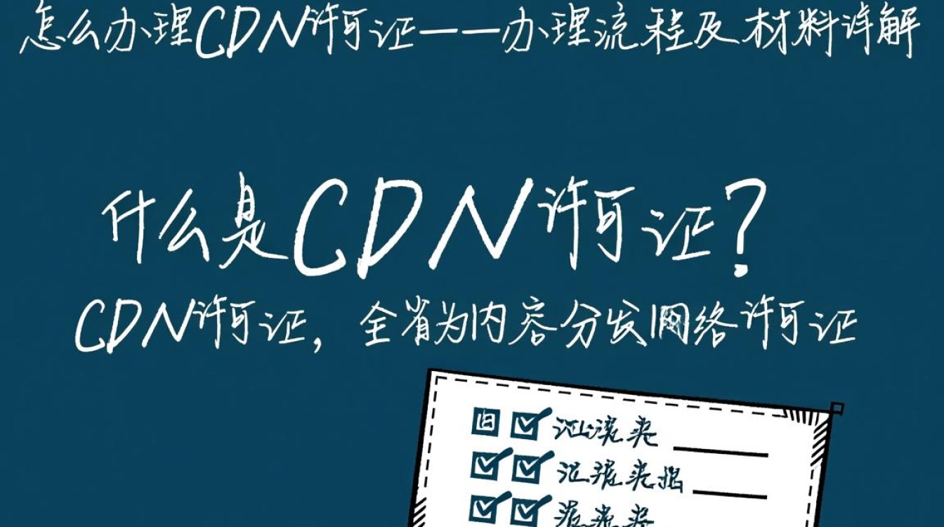 办理CDN许可证需要哪些具体流程和必备材料？