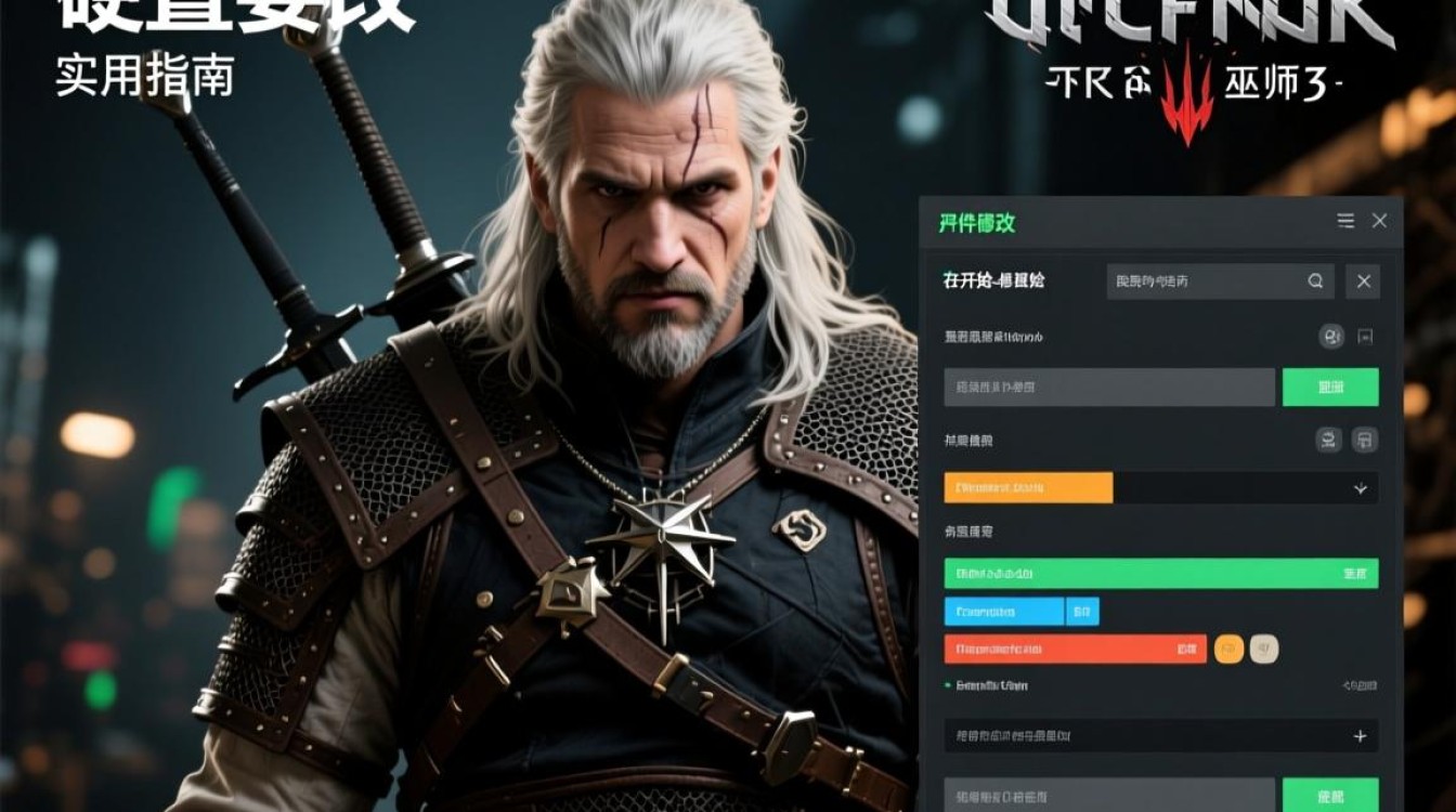 巫师3配置修改教程，如何轻松提升游戏性能与画质？