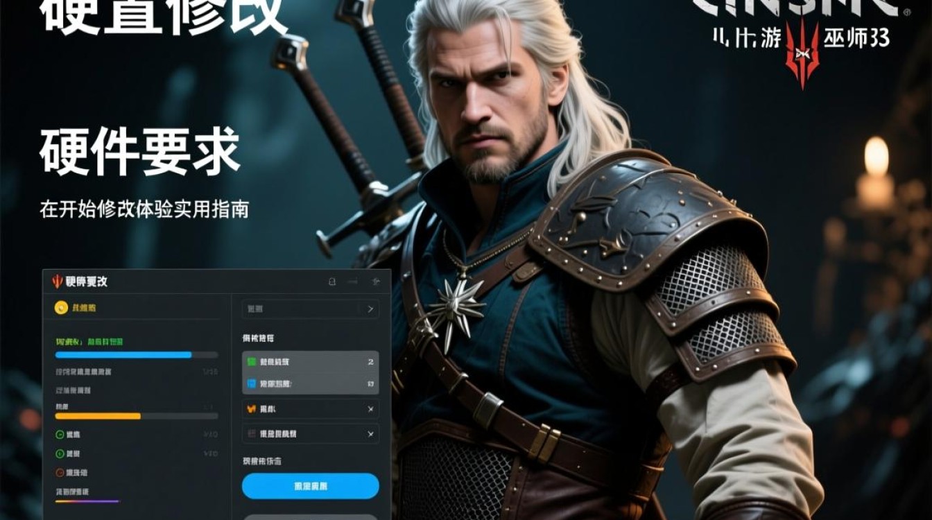 巫师3配置修改教程，如何轻松提升游戏性能与画质？