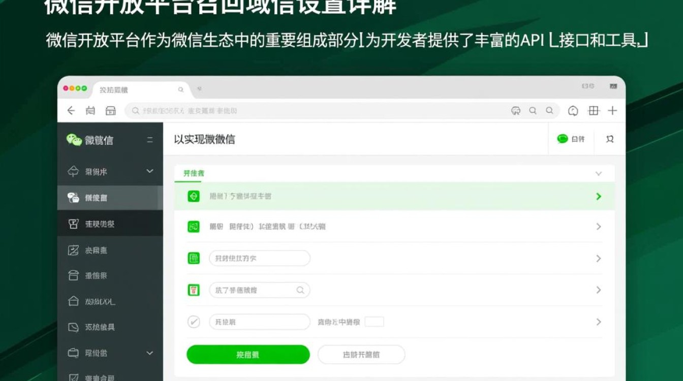 微信开放平台回调域名设置有何具体要求与注意事项? 微信开放平台回调域名设置有何具体要求与注意事项?